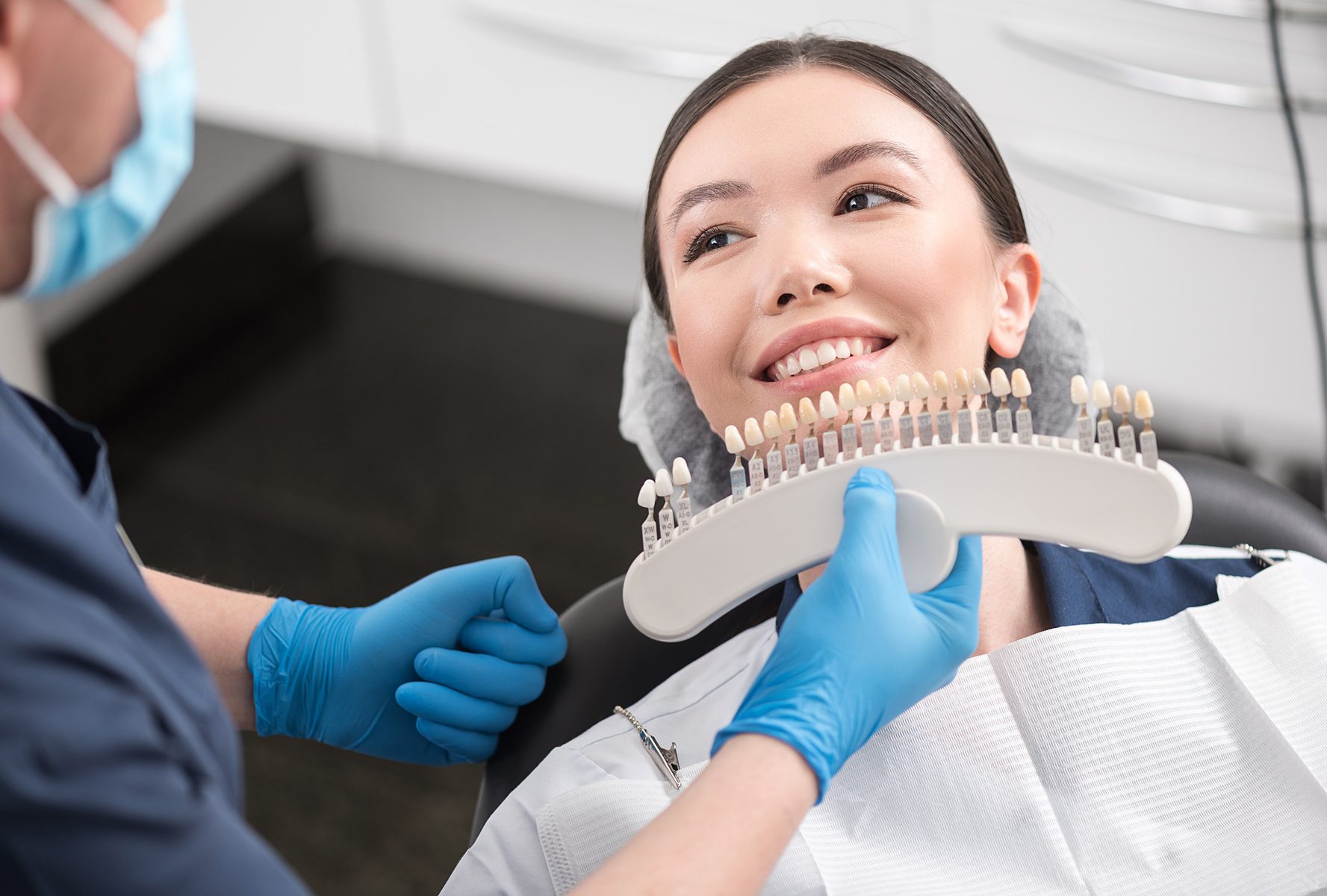 patient receiving implant dentistry treatments at Jensen Family Dental in Bayport MN